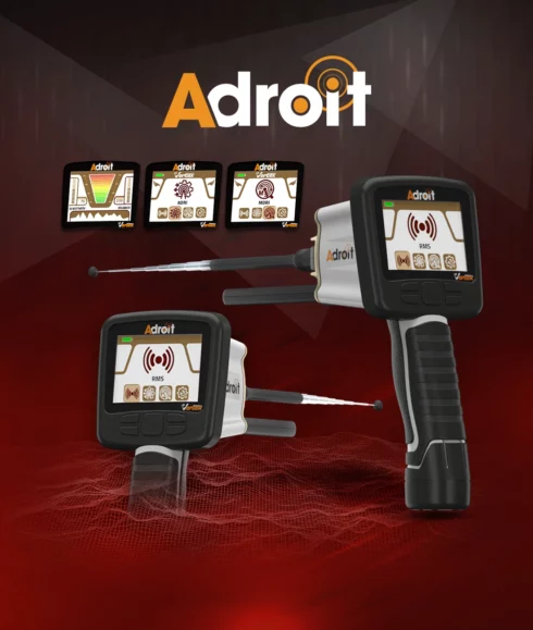Adroit long range gold detector
