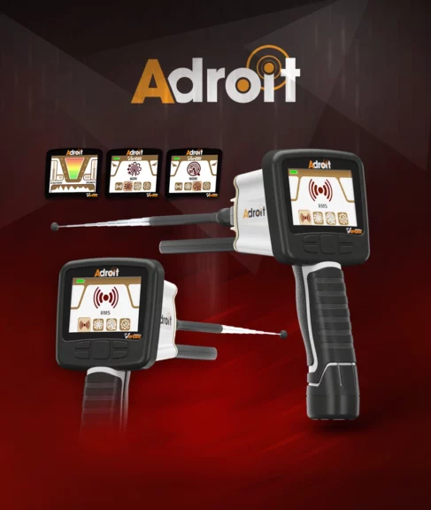 Adroit long range metal detector VERTEX Detectors