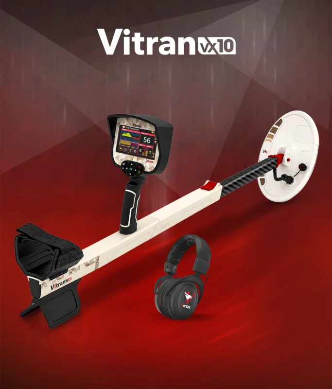 Vitran VX10 metal detector for gold - VERTEX Detectors