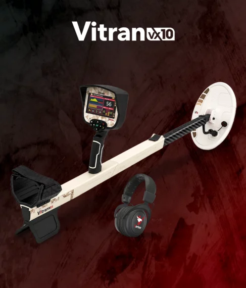 Vitran VX10 metal detector for gold - VERTEX Detectors