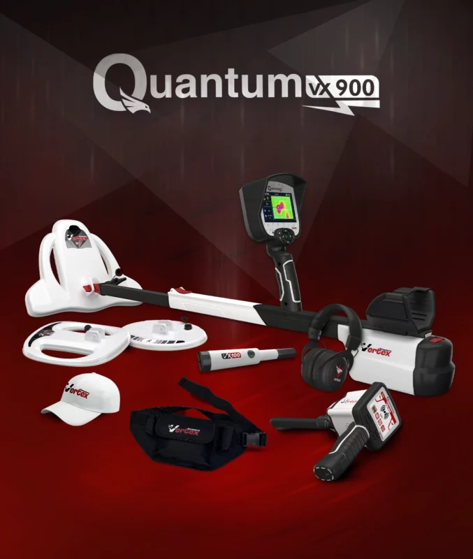 Quantum VX900 Gold and Metal Detector - VERTEX Detectors
